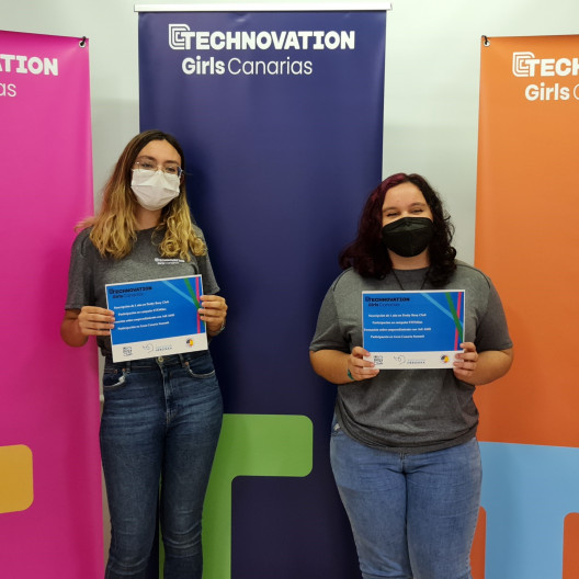 Participantes de Technovation Girls Canarias